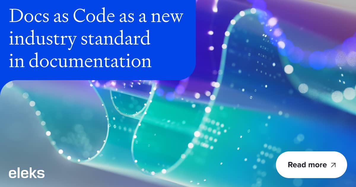 Docs as Code as a new industry standard in documentation