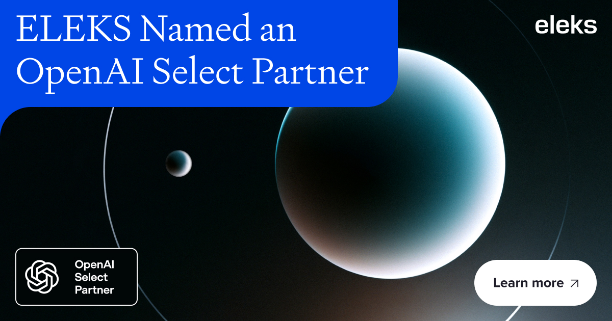 ELEKS Named an OpenAI Select Partner