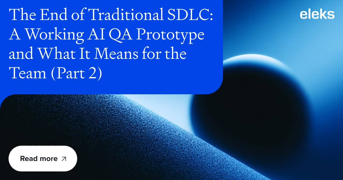 传统SDLC的终结:AI驱动的QA原型如何重塑软件测试的未来