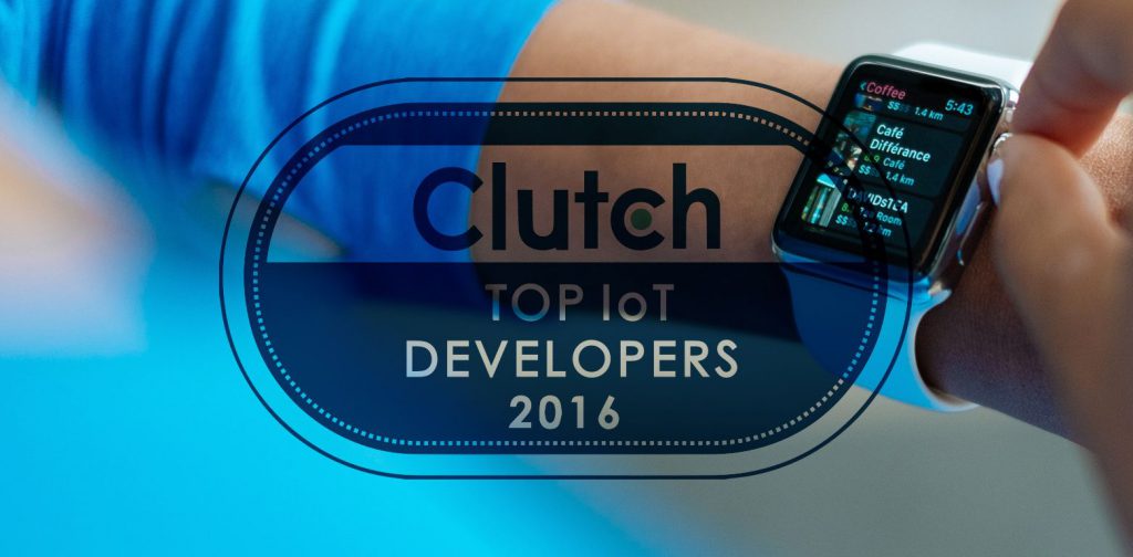 ELEKS Among Top IoT Development Companies Matrix by Clutch