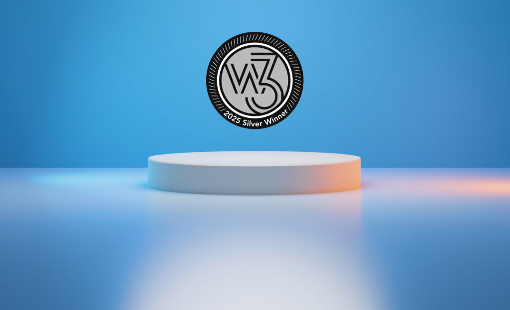 Blog cover_ELEKS Wins Silver at w3 Awards 2025 for Website Rebranding Project