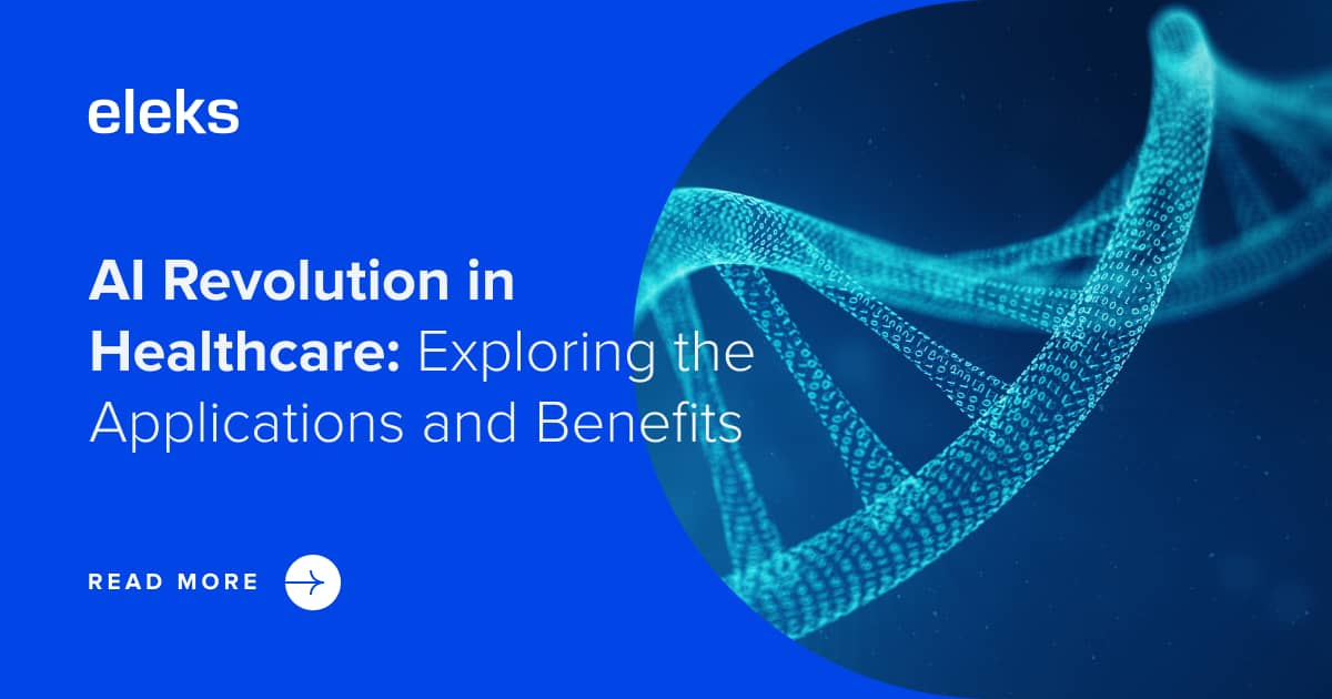 MENTION THE APPLICATIONS OF AI IN HEALTHCARE INDUSTRY visual data 8