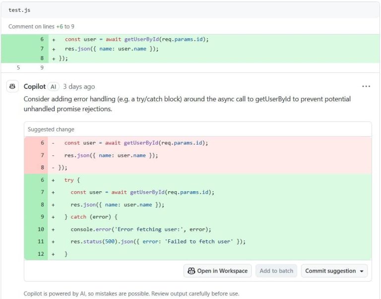 AI Code Review in Practice: Expert Evaluating GitHub Copilot