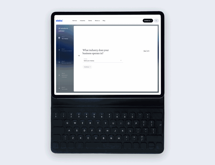 ai advisor animation