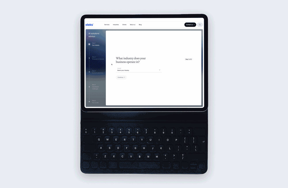 ai advisor animation