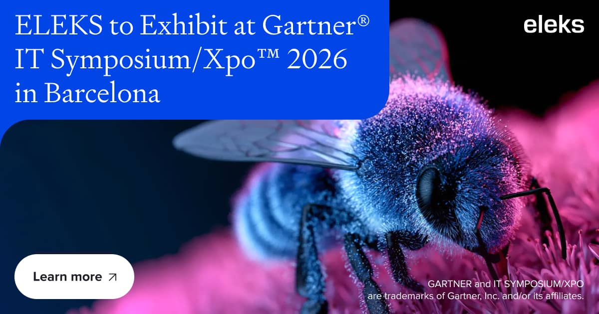 ELEKS примет участие в выставке Gartner® IT Symposium/Xpo™ 2026 в Барселоне