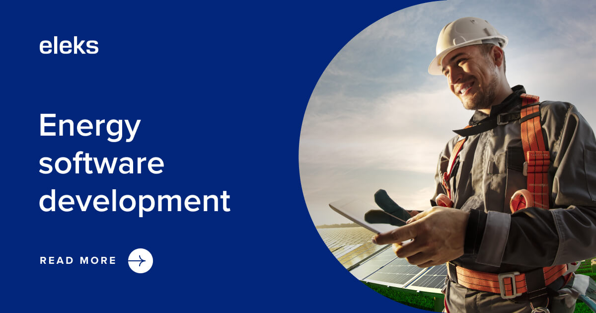 Energy software development company