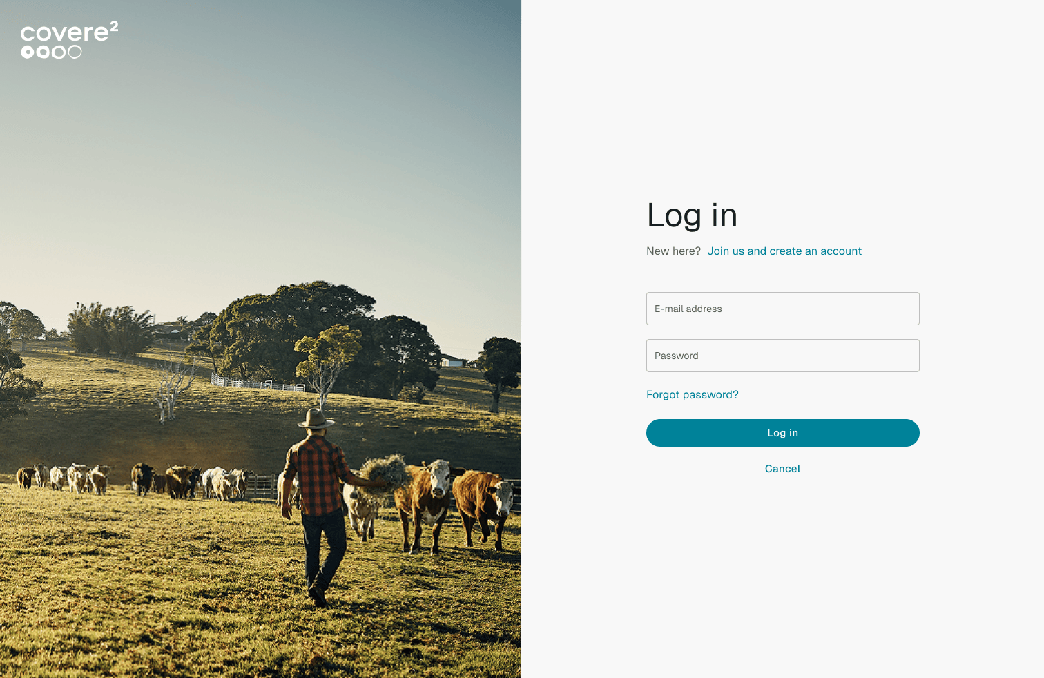 COVERE²'s user interface